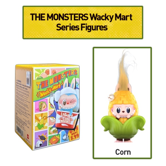 Pop Mart Wacky Mart The Monsters Figurine Figurine Corn - Picture 1 of 16